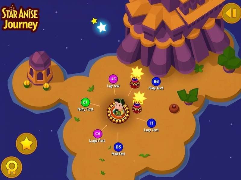 Star Anise Journey World Map